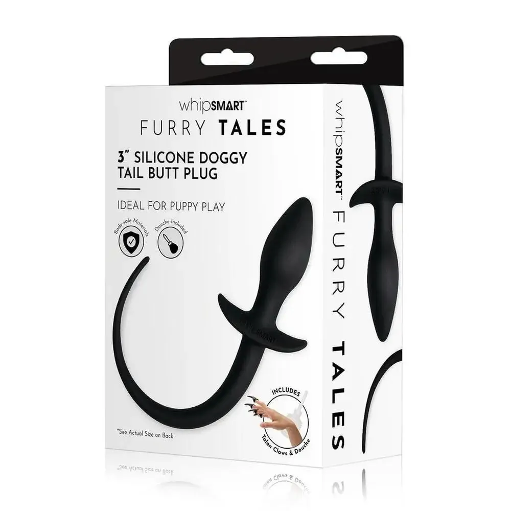11.5 Inches Furry Tales Doggy Tail Butt Plug