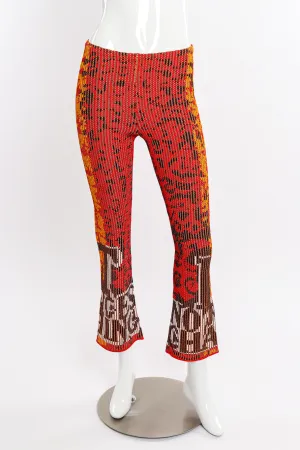 2018 F/W Graphic Knit Pant