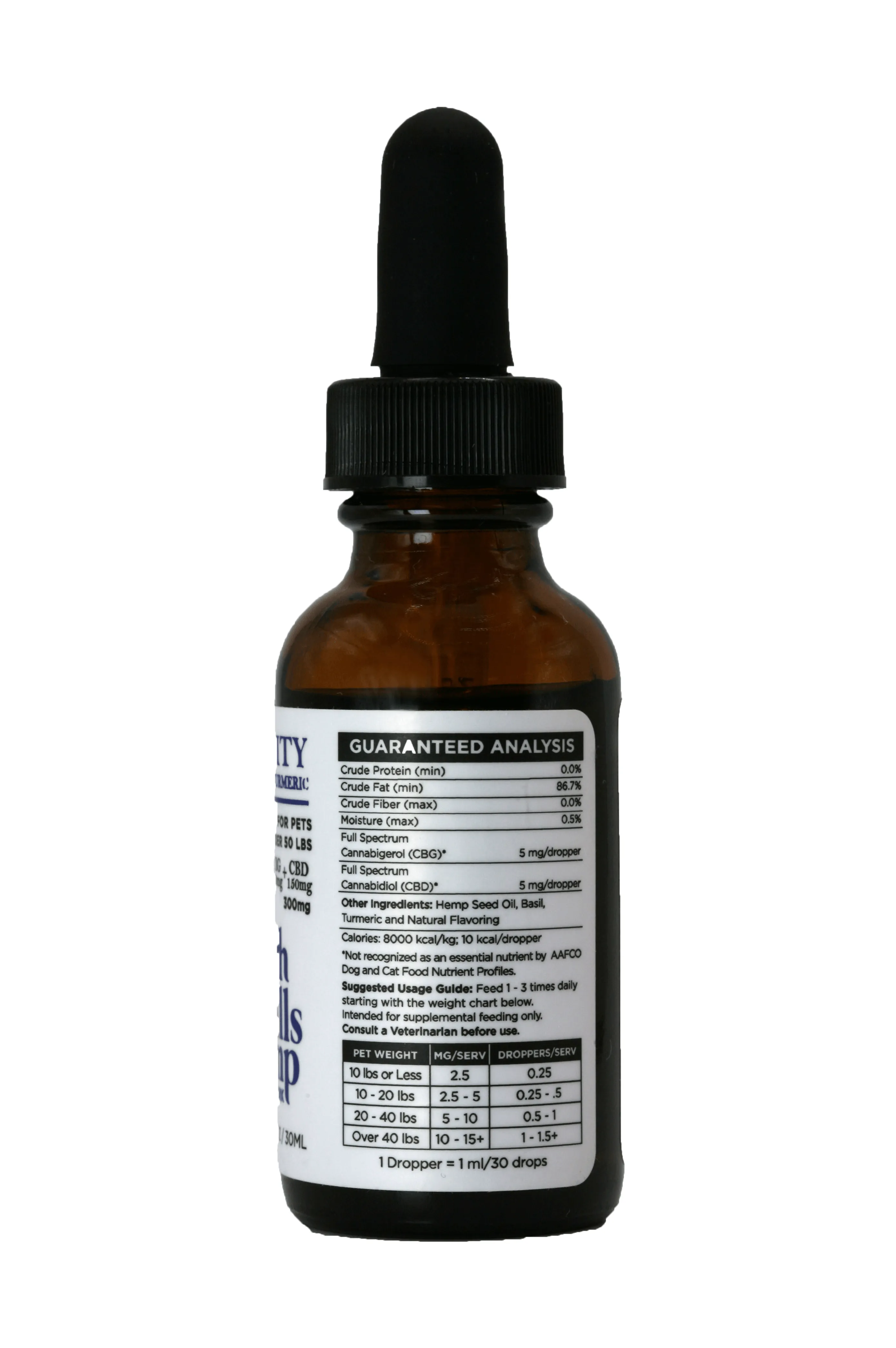 300mg Small Pet Mobility Tincture