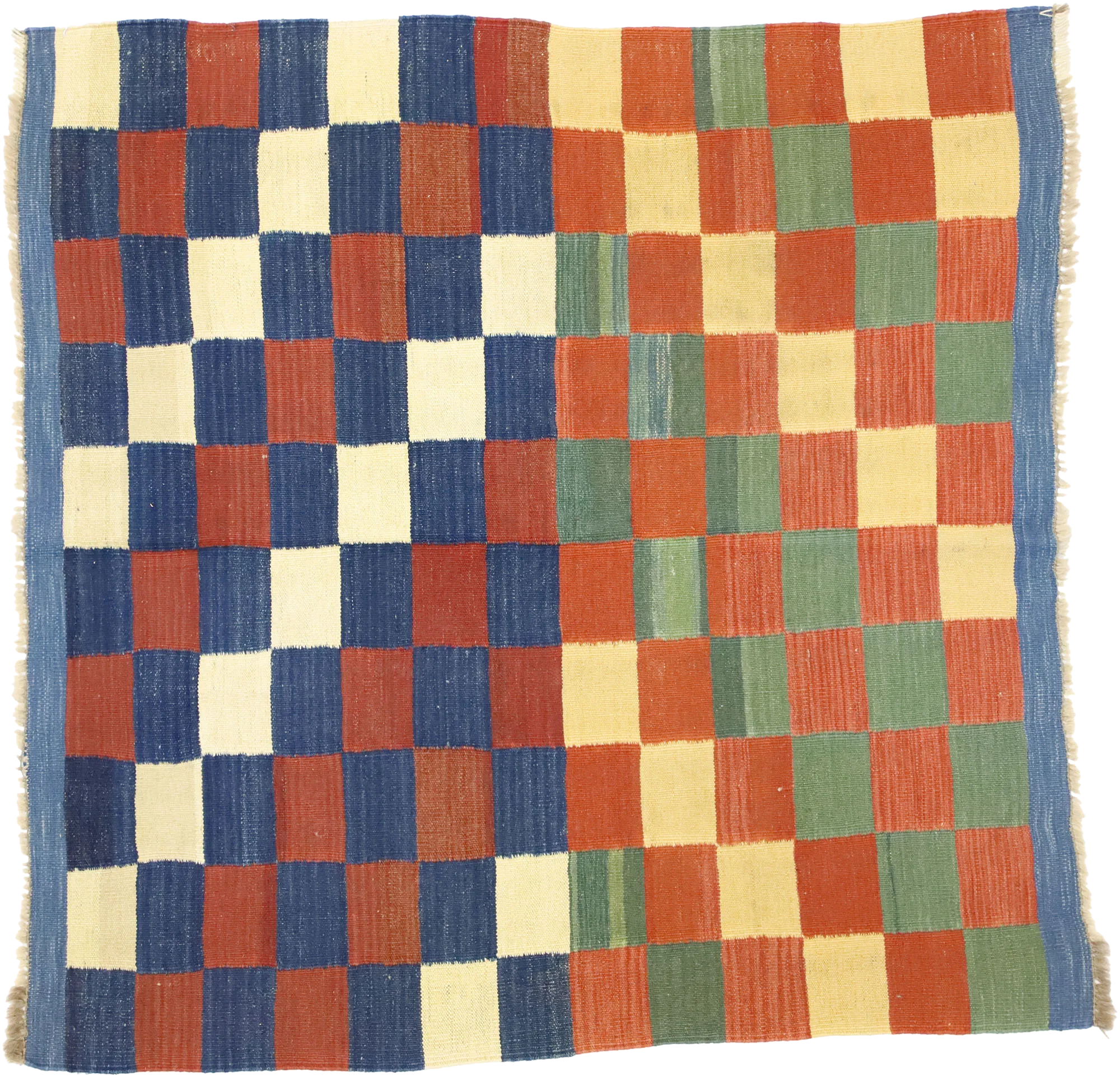 3'7" x 3'7" Vintage Kilim Rug