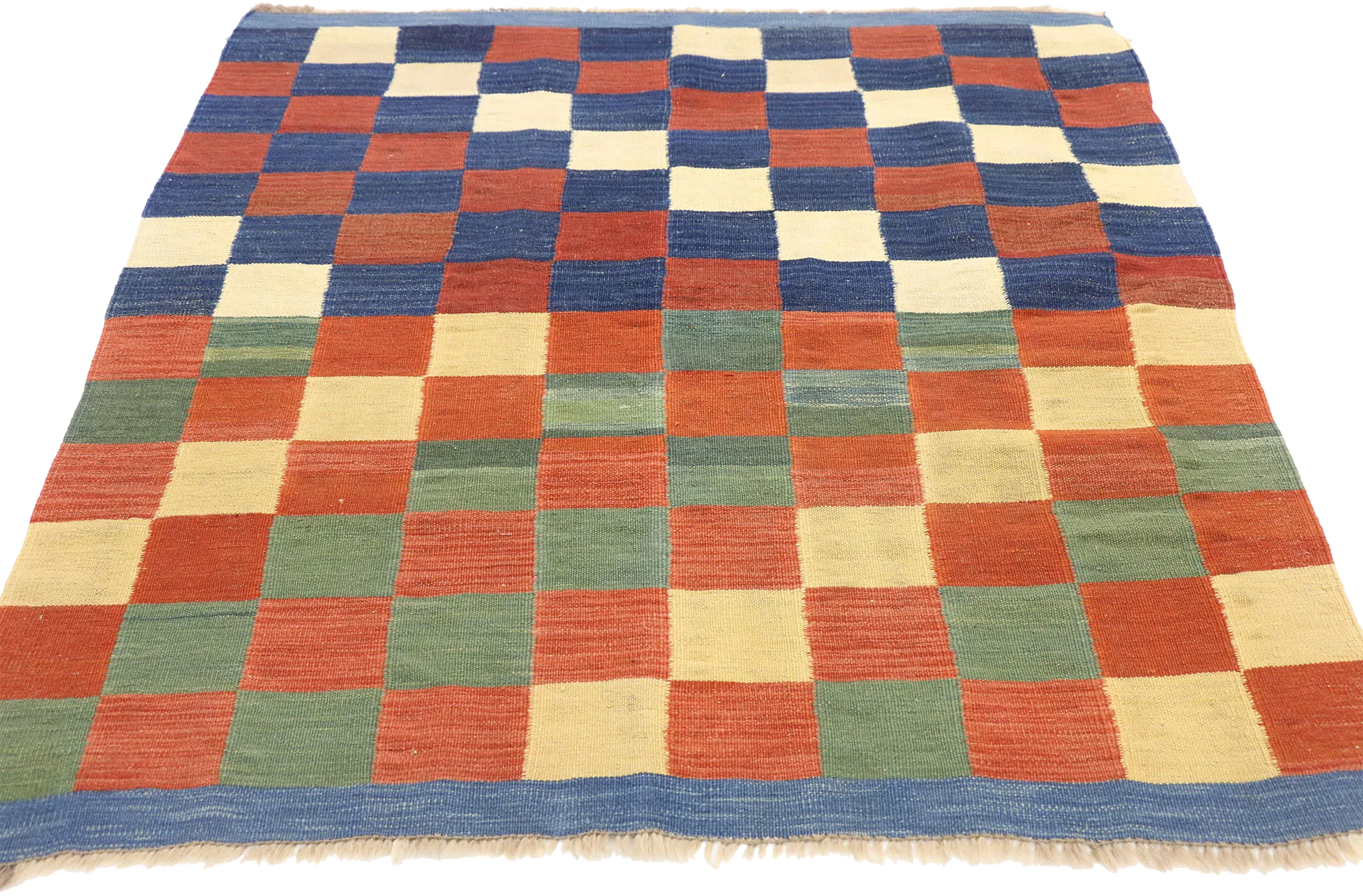 3'7" x 3'7" Vintage Kilim Rug