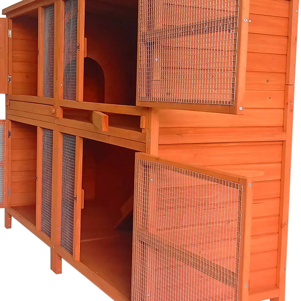 6ft Double Hutches
