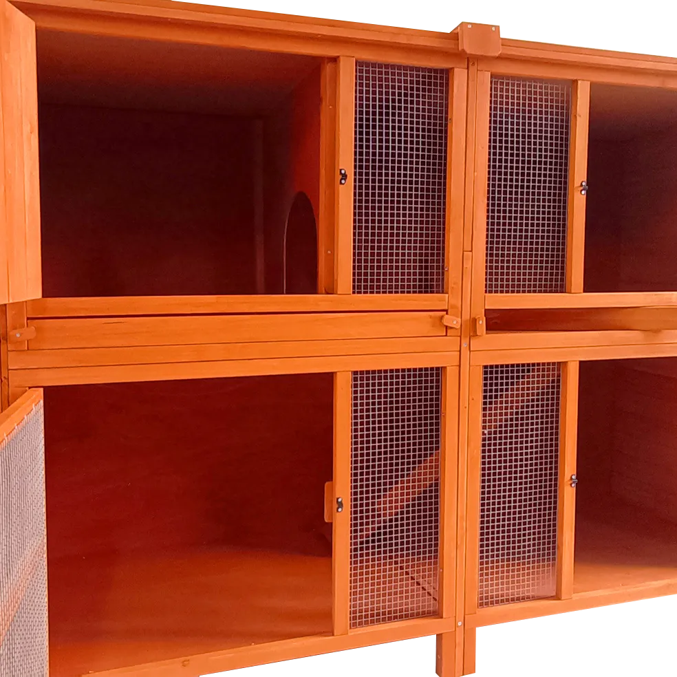 6ft Double Hutches
