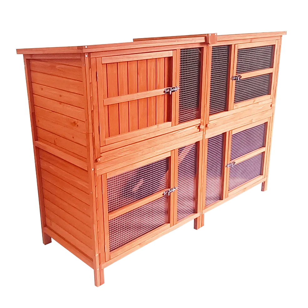 6ft Double Hutches
