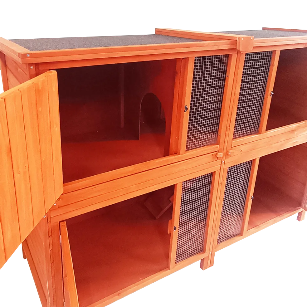 6ft Double Hutches