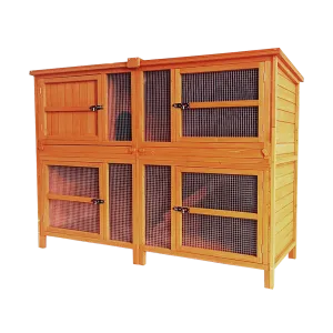 6ft Double Hutches