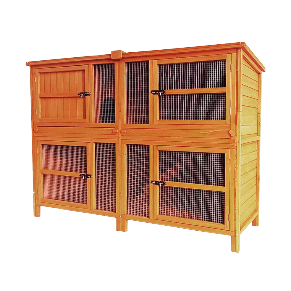 6ft Double Hutches