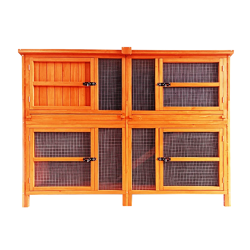 6ft Double Hutches