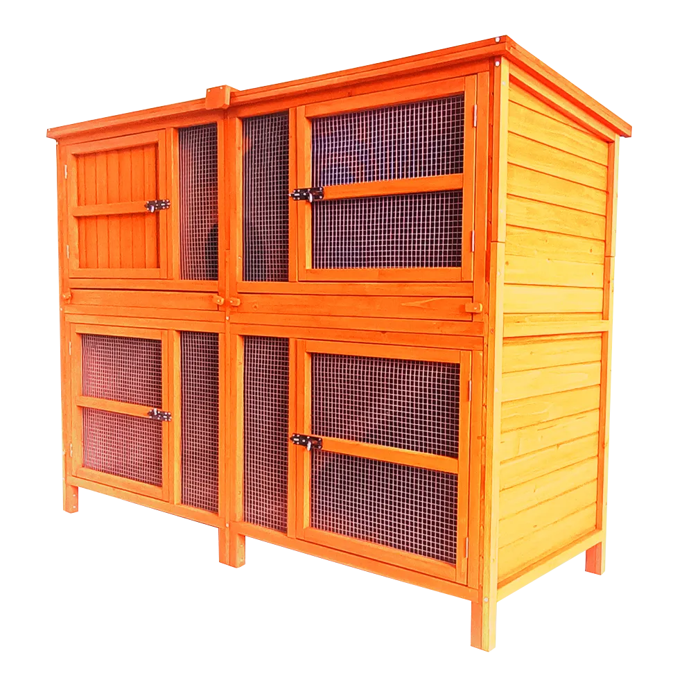 6ft Double Hutches