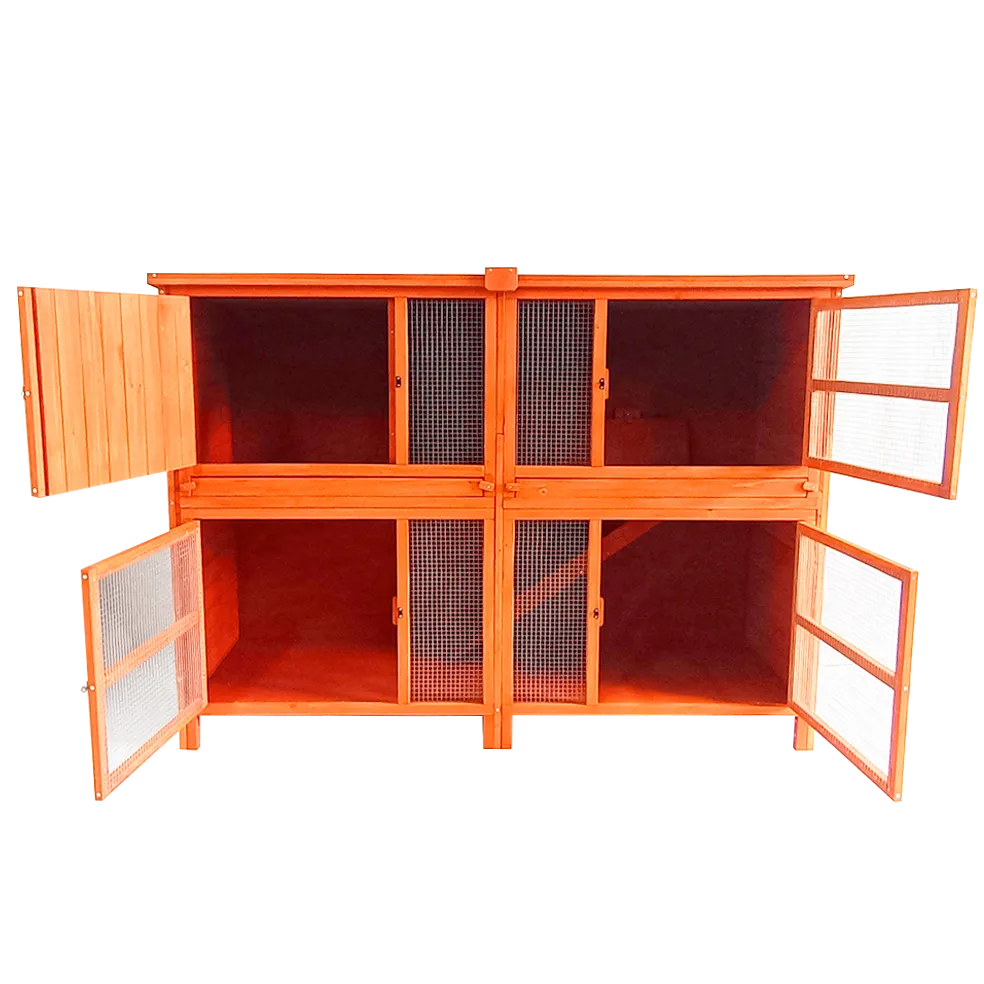 6ft Double Hutches