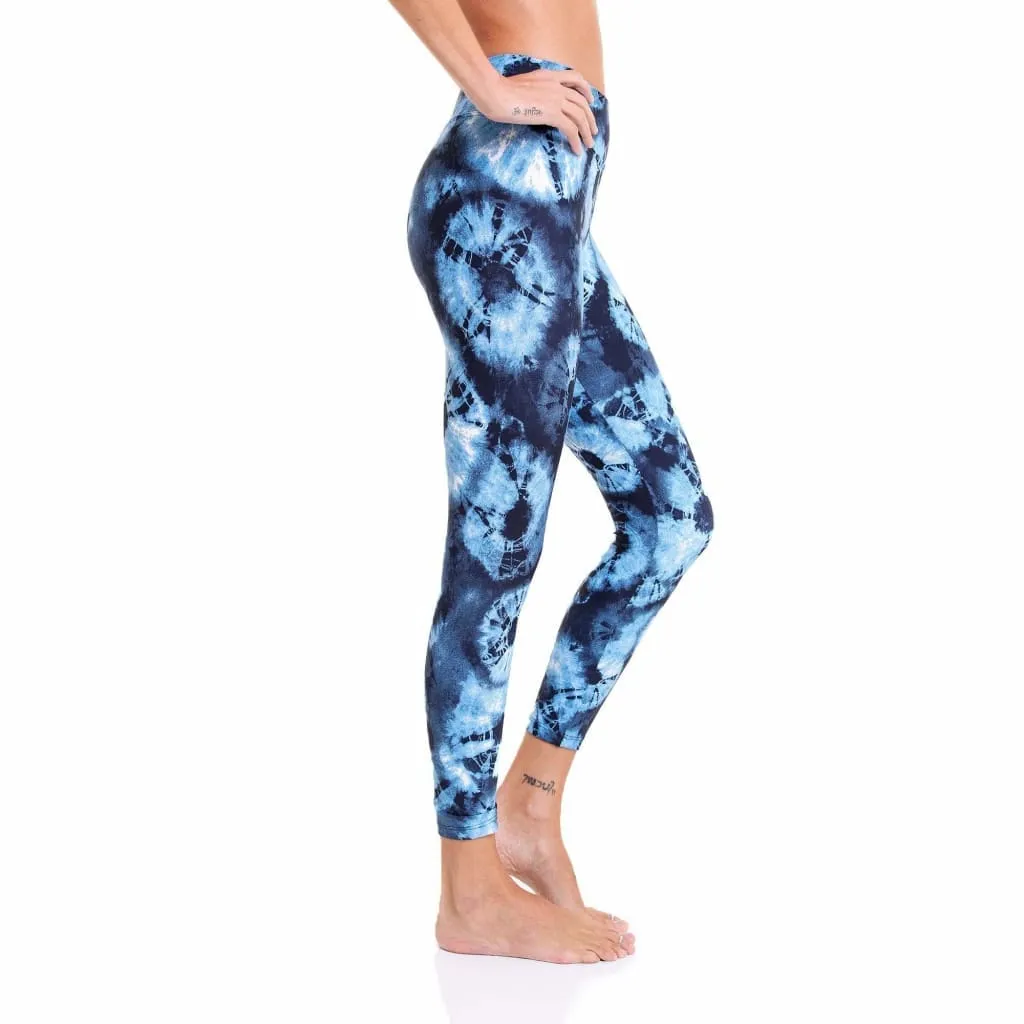 7/8 Eco Legging Aqua Flow