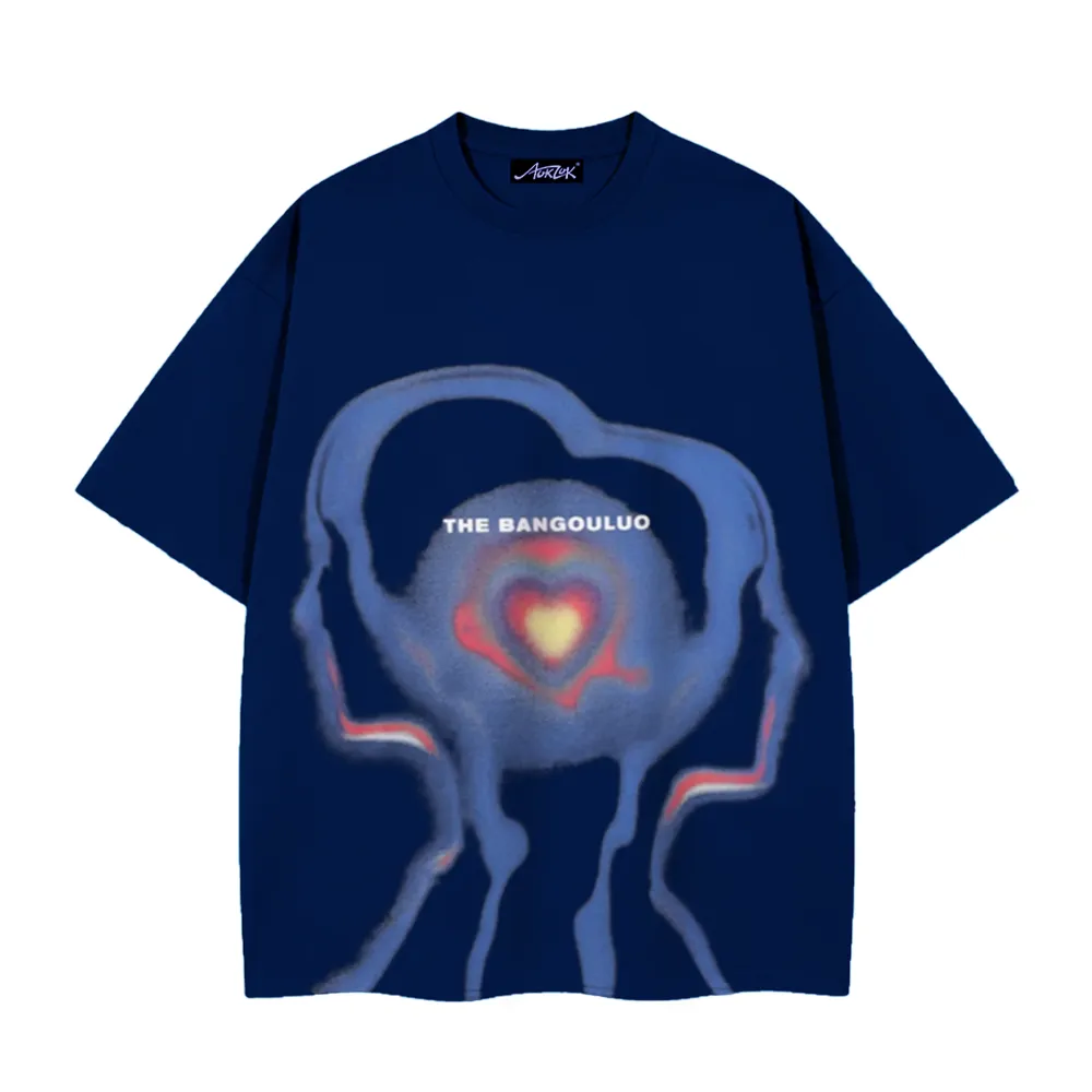 Abstract Couple Heart T-shirt