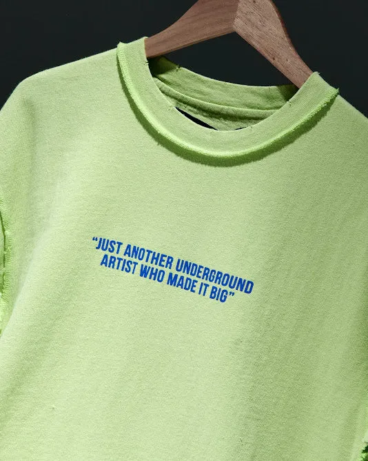 ABSTRACT TEE (SAGE)