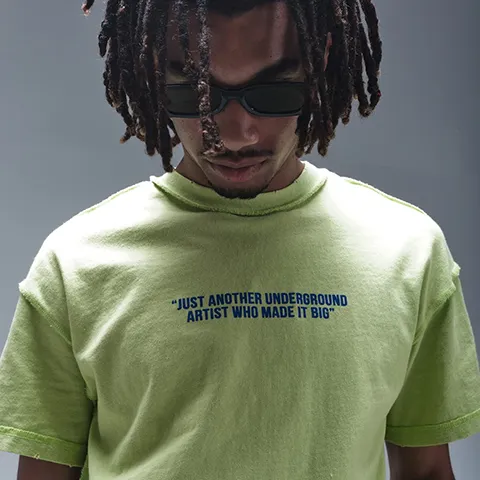 ABSTRACT TEE (SAGE)