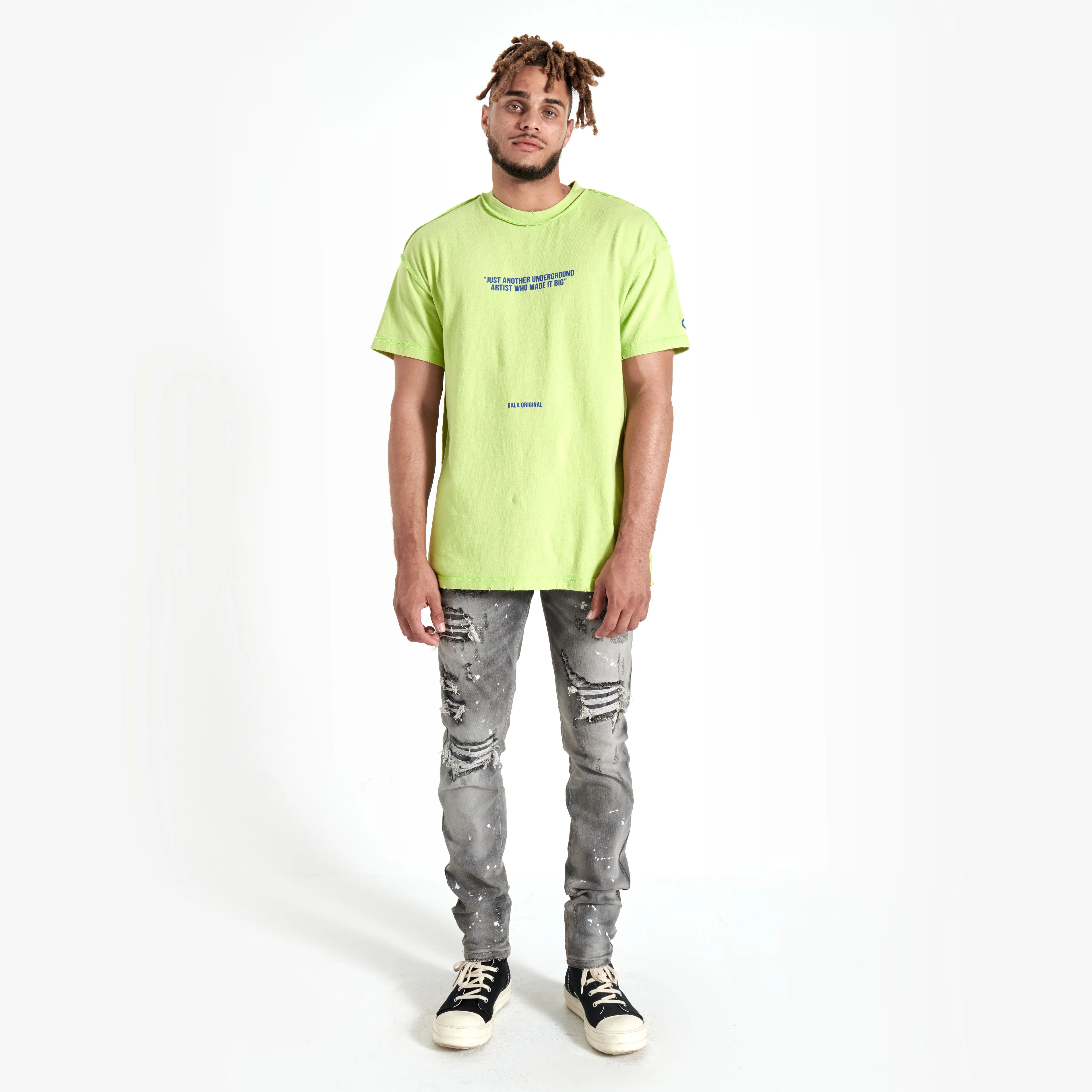ABSTRACT TEE (SAGE)