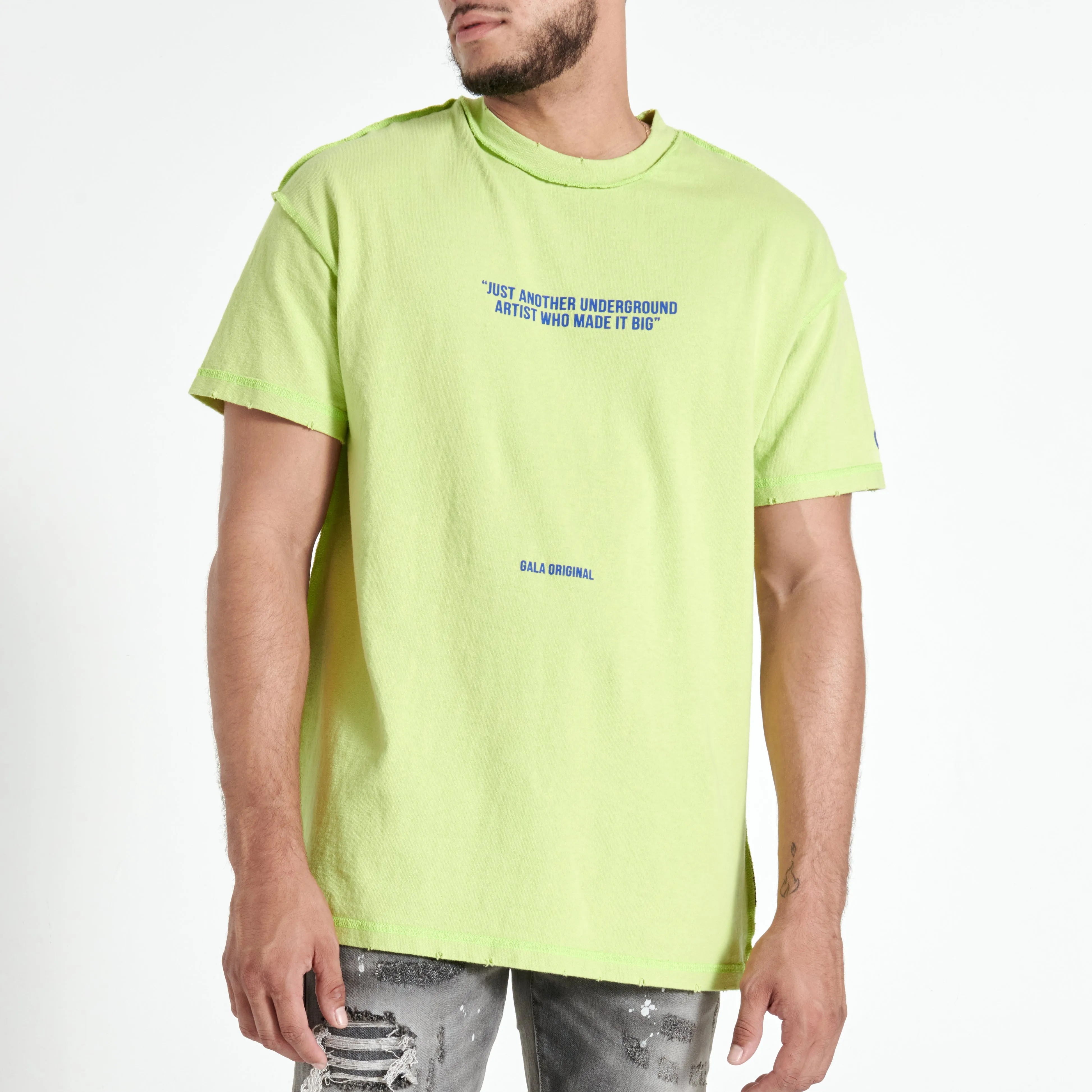 ABSTRACT TEE (SAGE)
