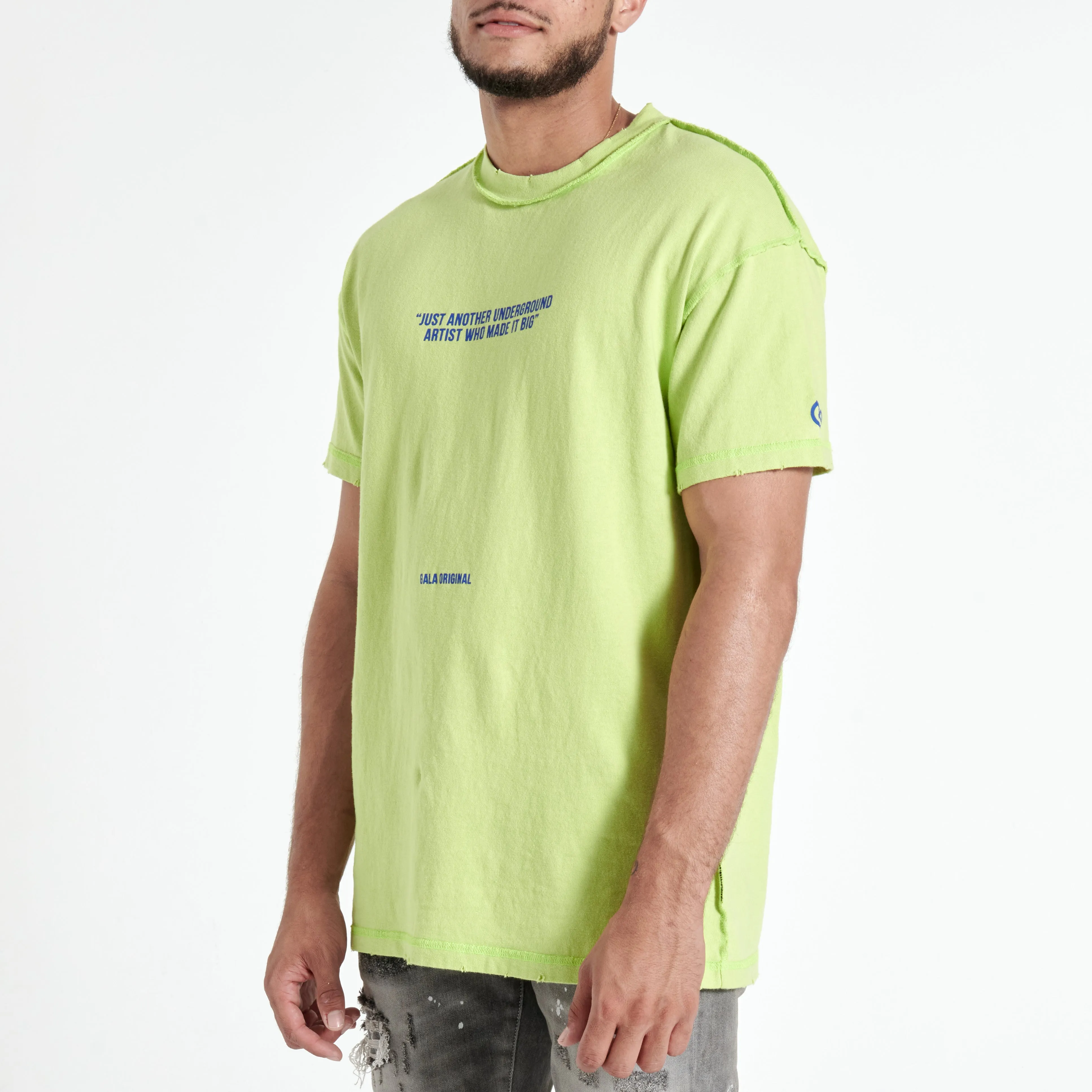 ABSTRACT TEE (SAGE)
