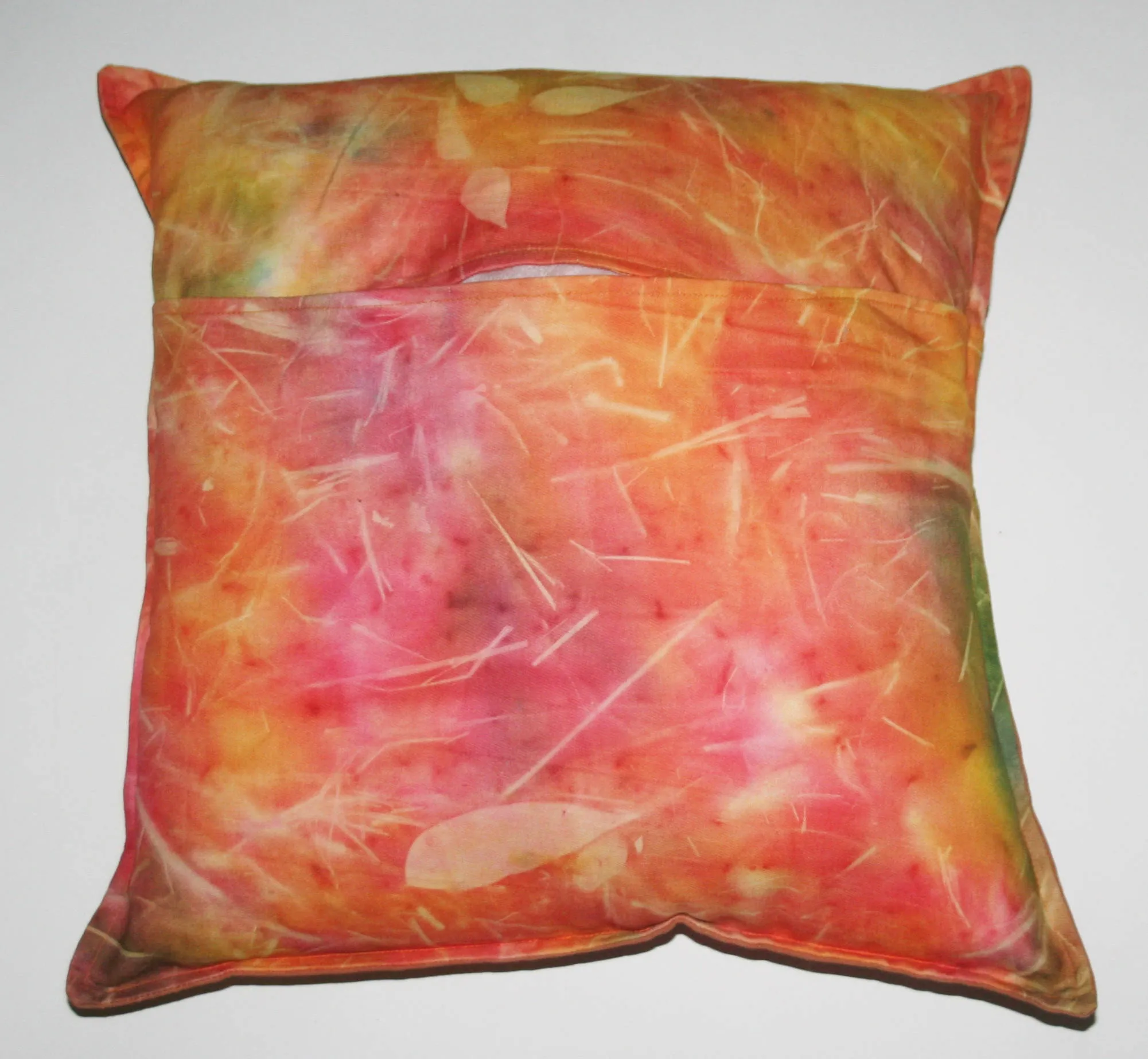 African Batik Pillow Tribal Pot 18" X 18"