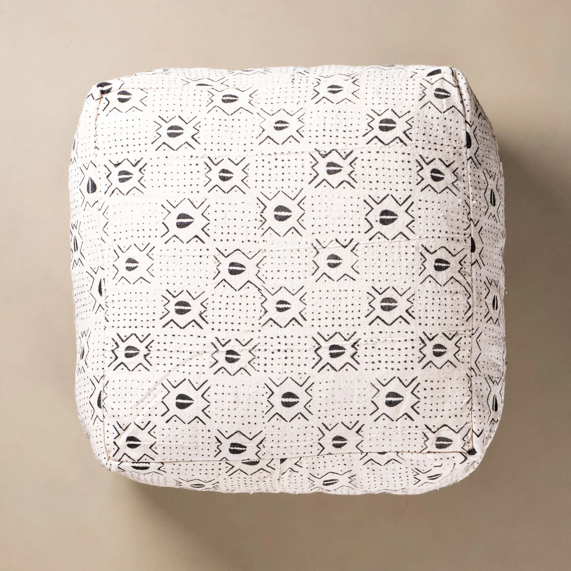 African tribal mudcloth Floor Pillow Cover