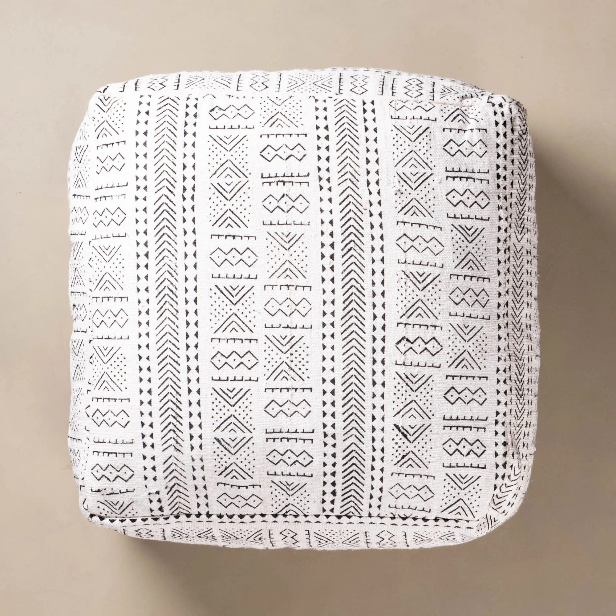 African tribal mudcloth Floor Pillow Cover