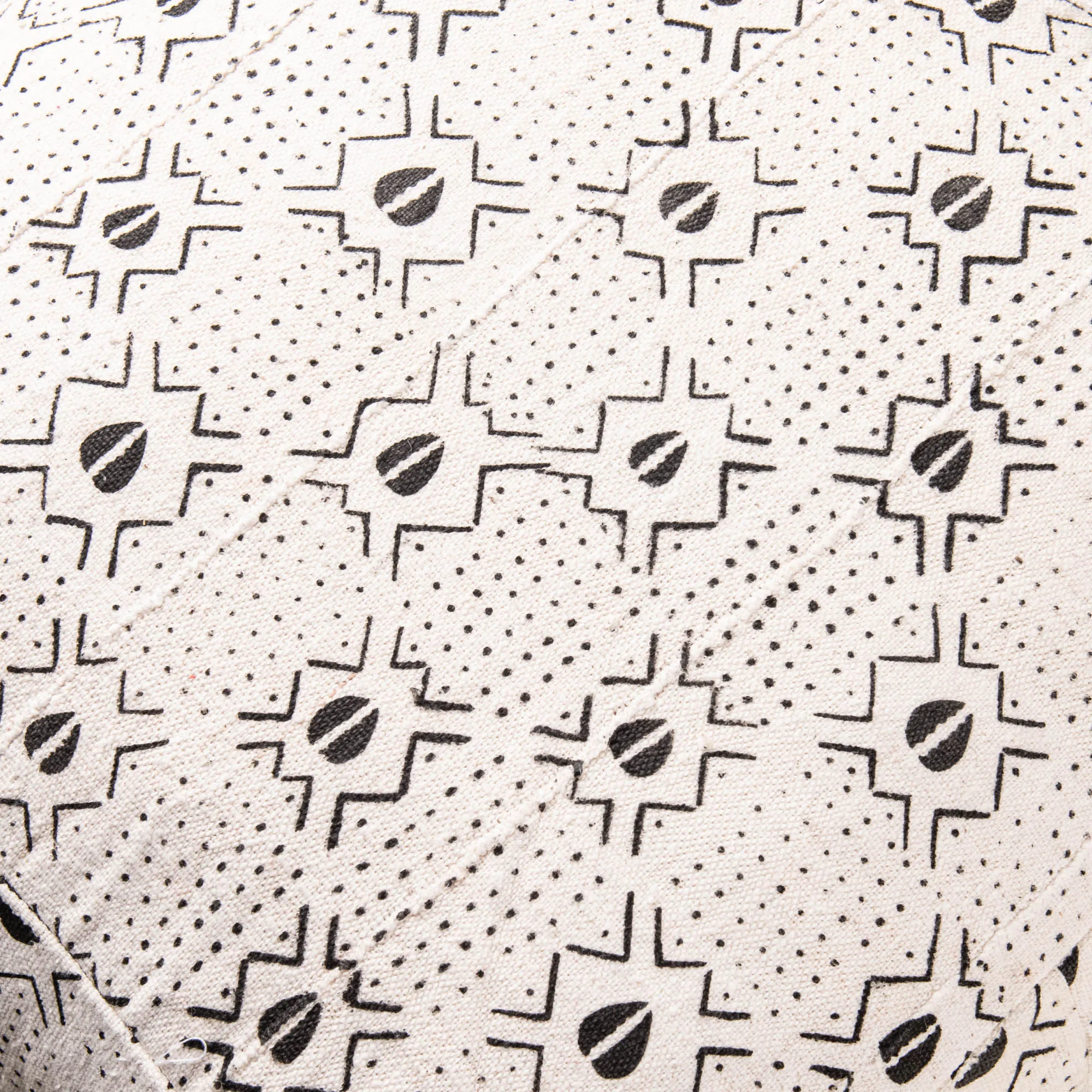 African tribal mudcloth Floor Pillow Cover