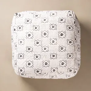 African tribal mudcloth Floor Pillow Cover