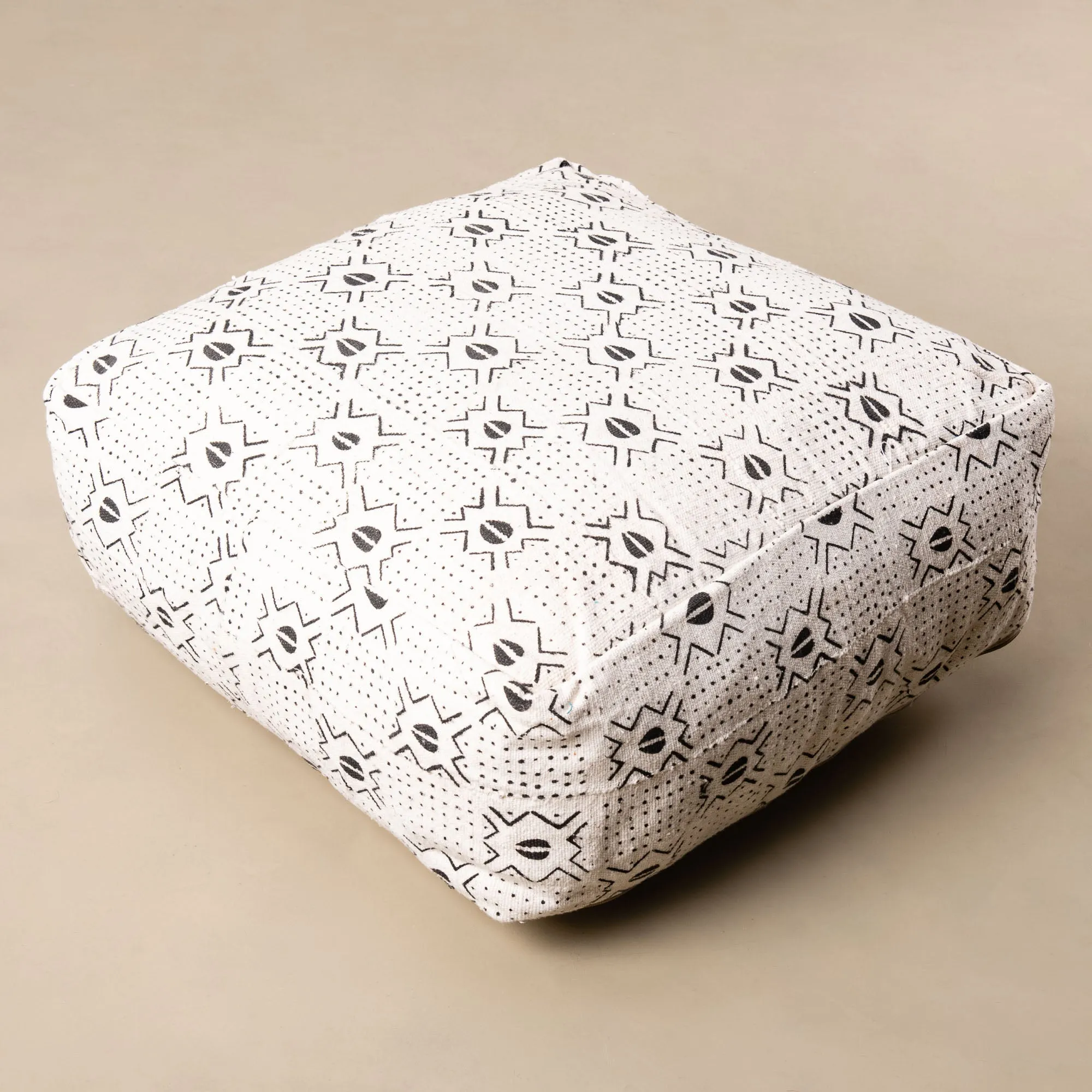 African tribal mudcloth Floor Pillow Cover