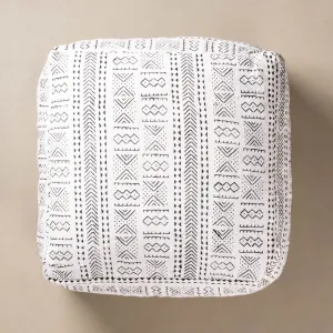 African tribal mudcloth Floor Pillow Cover