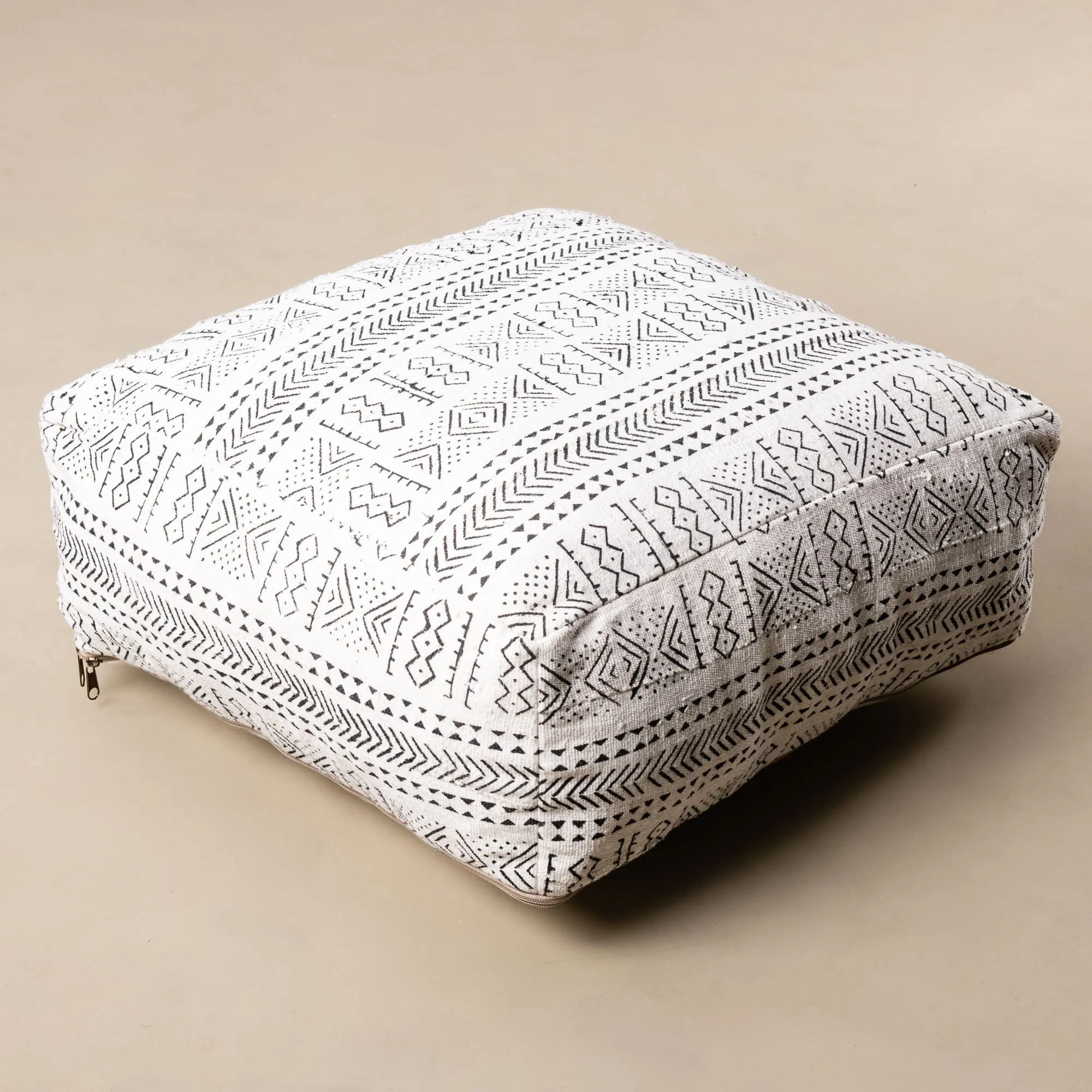 African tribal mudcloth Floor Pillow Cover