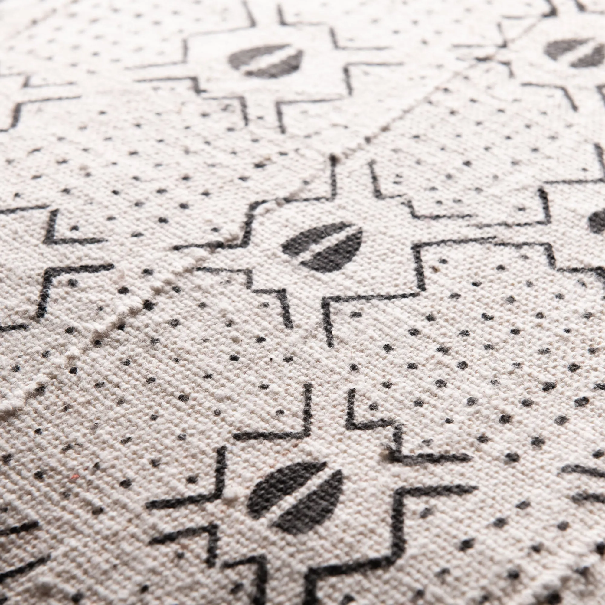 African tribal mudcloth Floor Pillow Cover