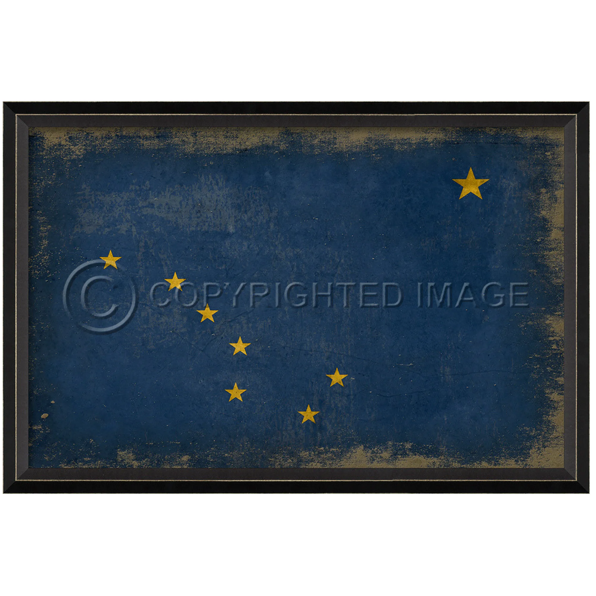 Alaska State Flag Wall Art