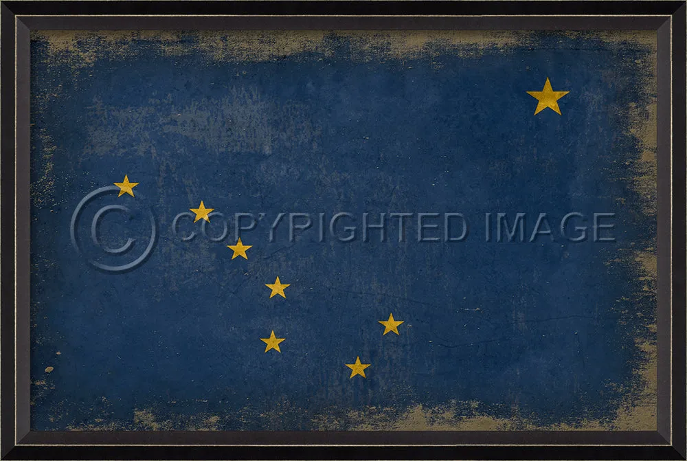 Alaska State Flag Wall Art