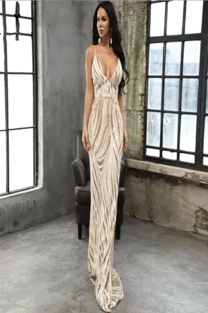 All Eyes On You Maxi Sequin Gown