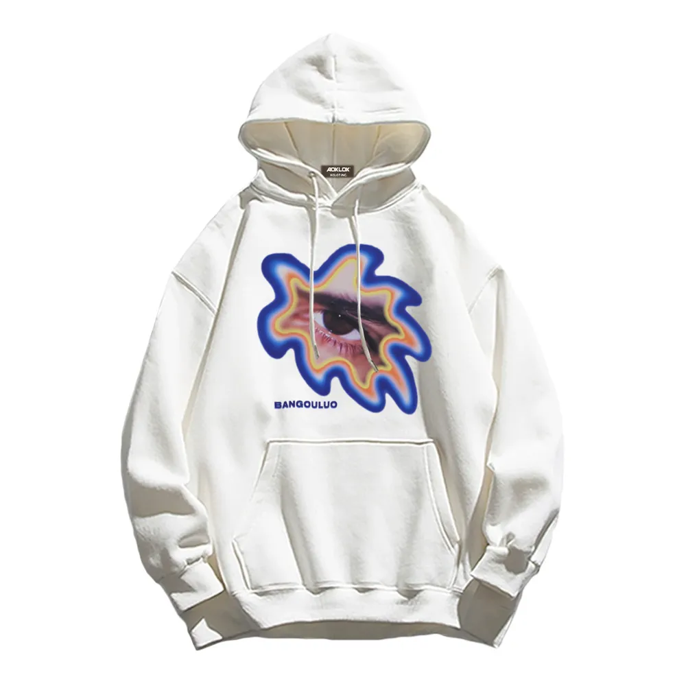 American Abstract Eyes Hoodie