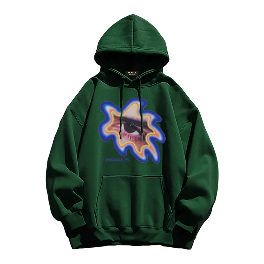 American Abstract Eyes Hoodie