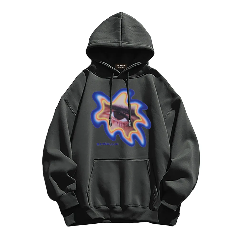 American Abstract Eyes Hoodie