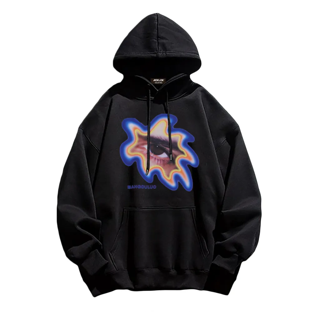 American Abstract Eyes Hoodie