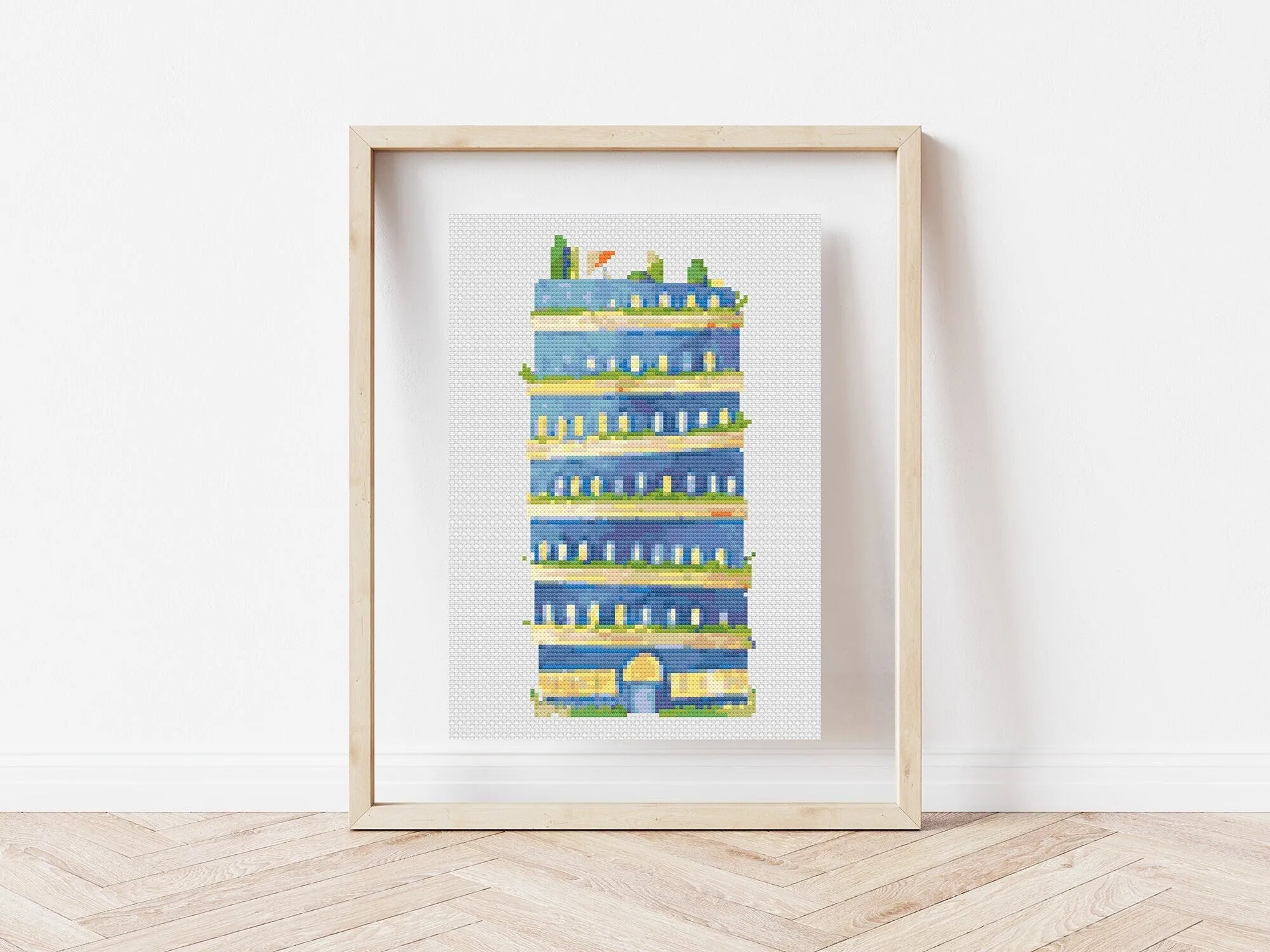 Apartment Cross Stitch Pattern #1731