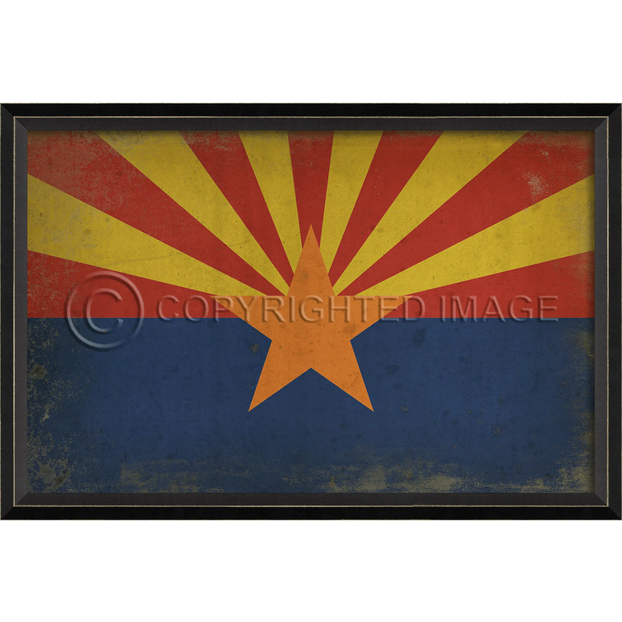 Arizona State Flag Wall Art