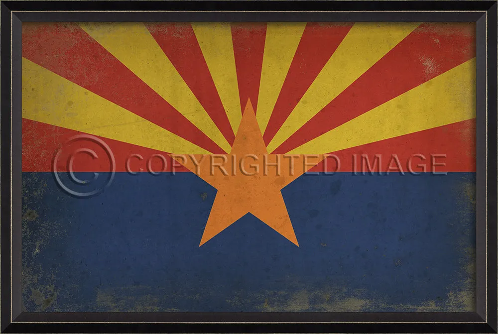 Arizona State Flag Wall Art