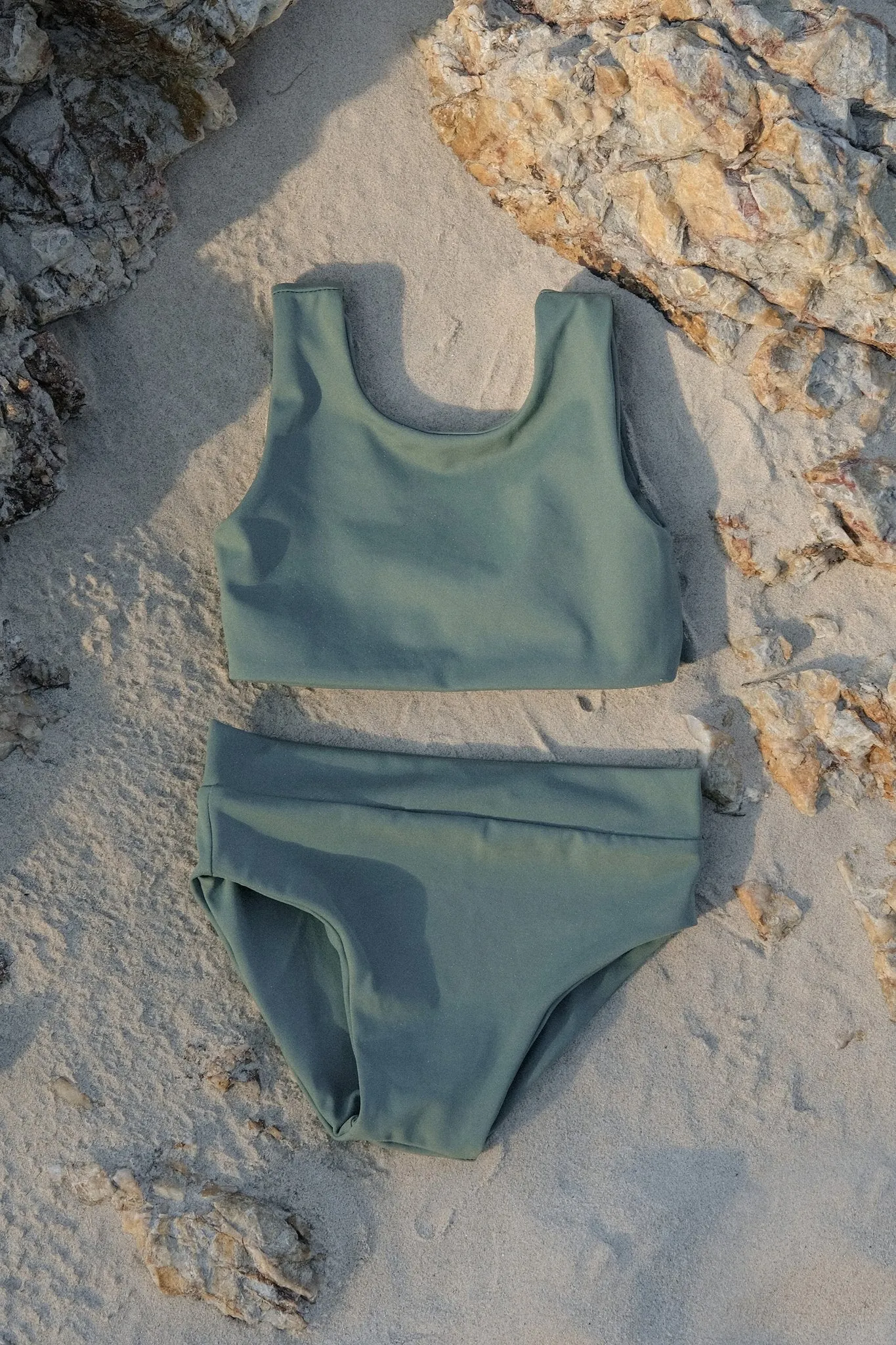 Arla Girls Bikini Set - Moss