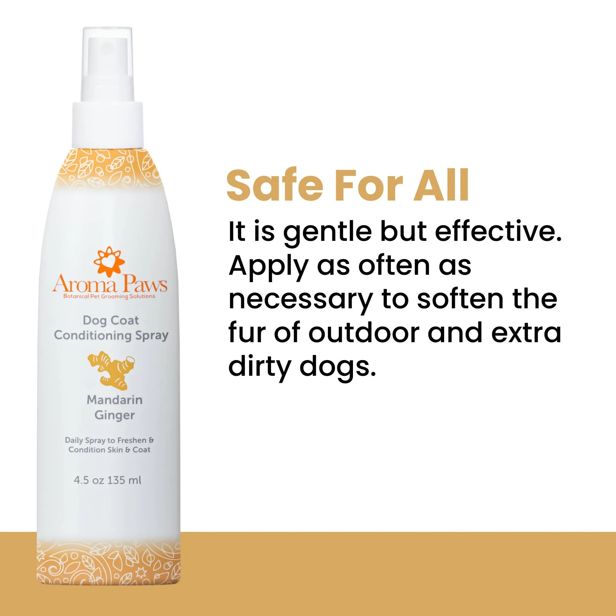 Aroma Paws - 4.5 Oz Repellent and Dog Coat Spray Collection