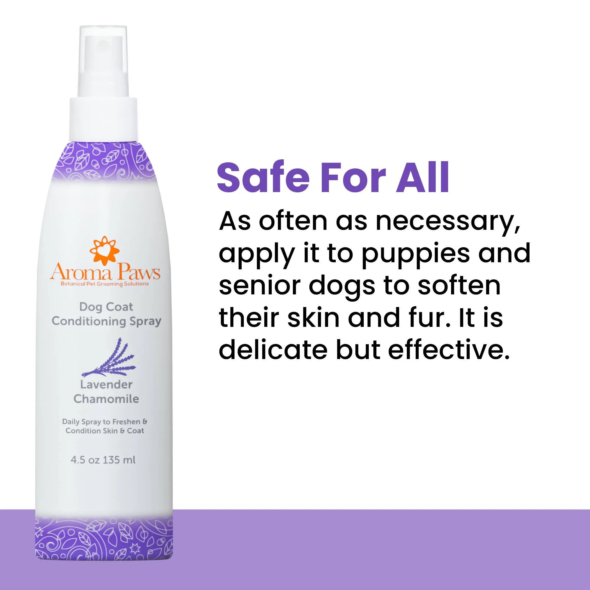 Aroma Paws - 4.5 Oz Repellent and Dog Coat Spray Collection