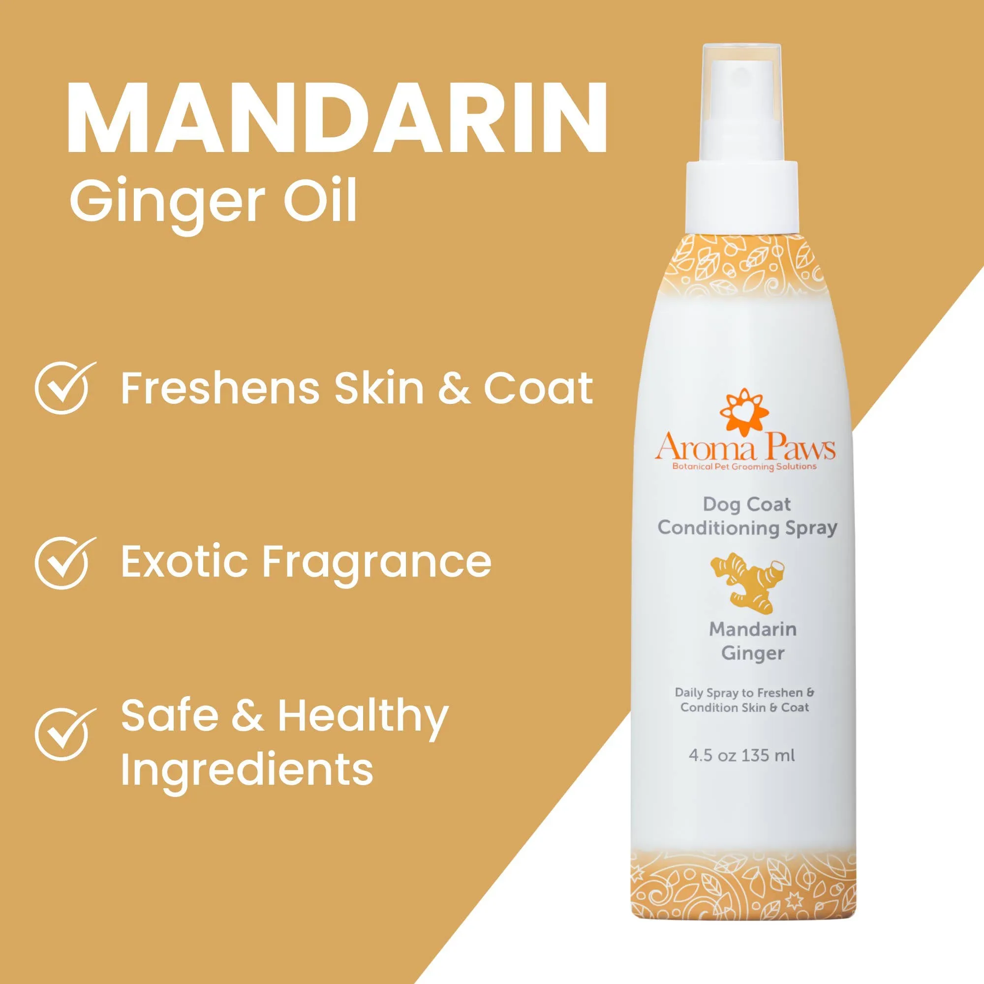 Aroma Paws - 4.5 Oz Repellent and Dog Coat Spray Collection