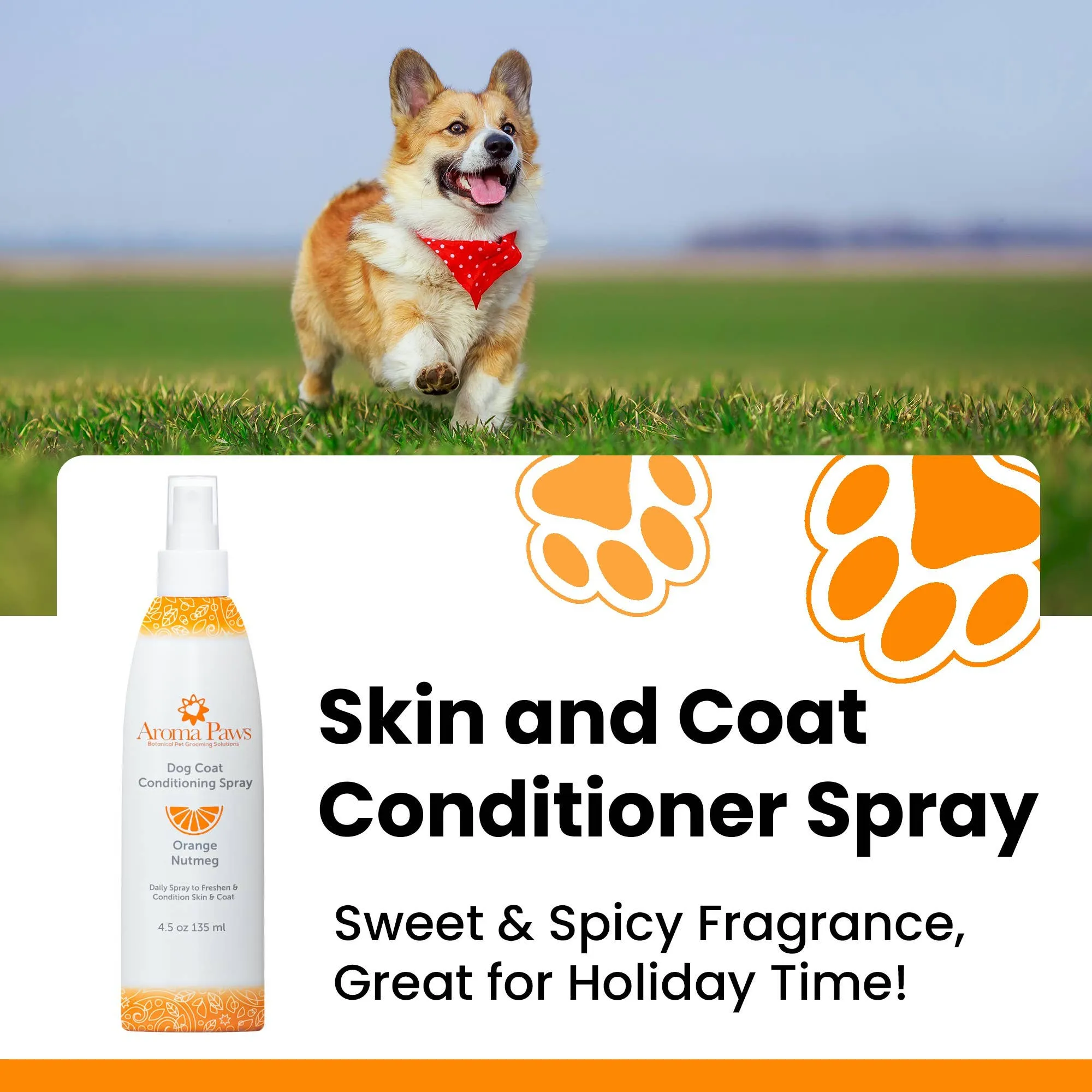 Aroma Paws - 4.5 Oz Repellent and Dog Coat Spray Collection