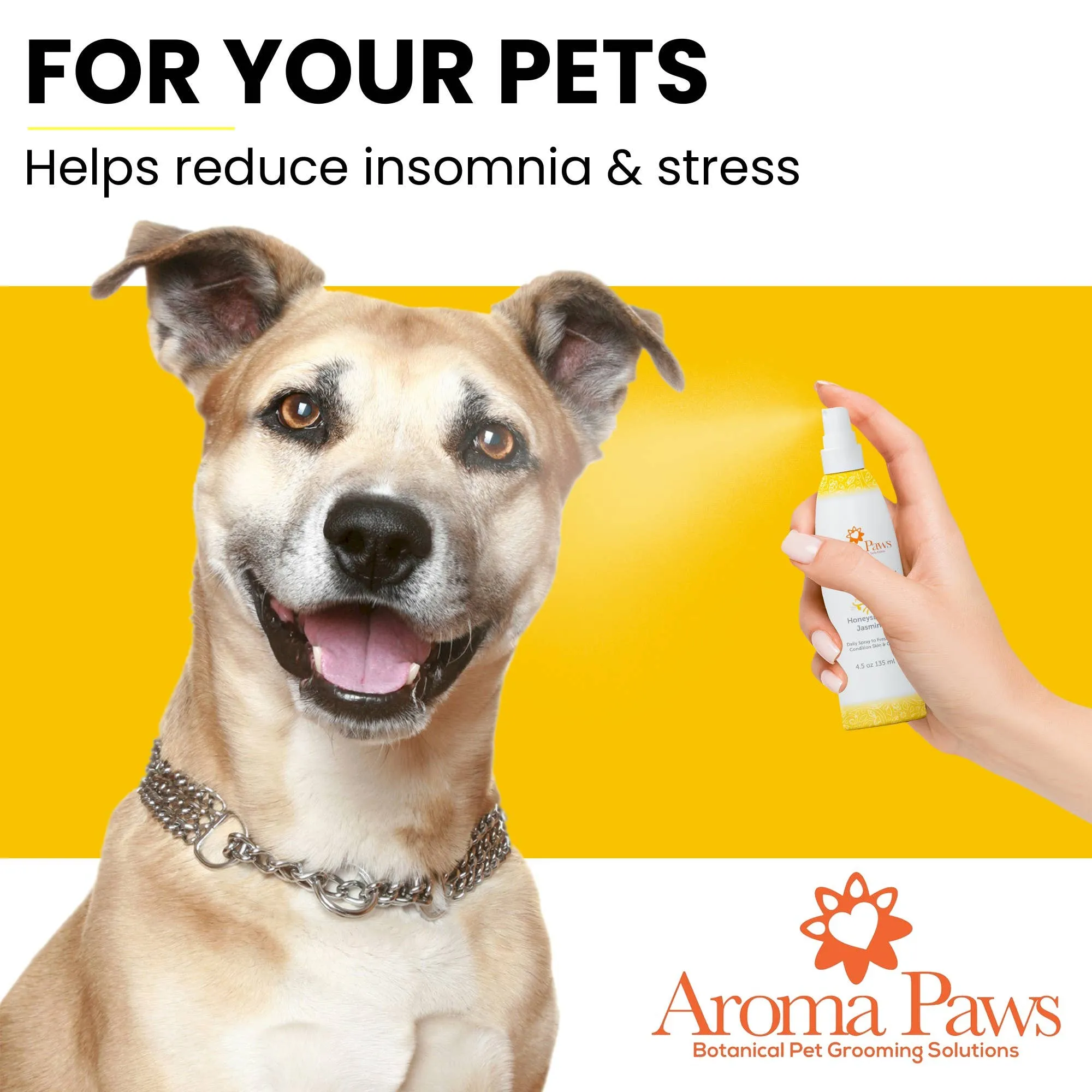 Aroma Paws - 4.5 Oz Repellent and Dog Coat Spray Collection
