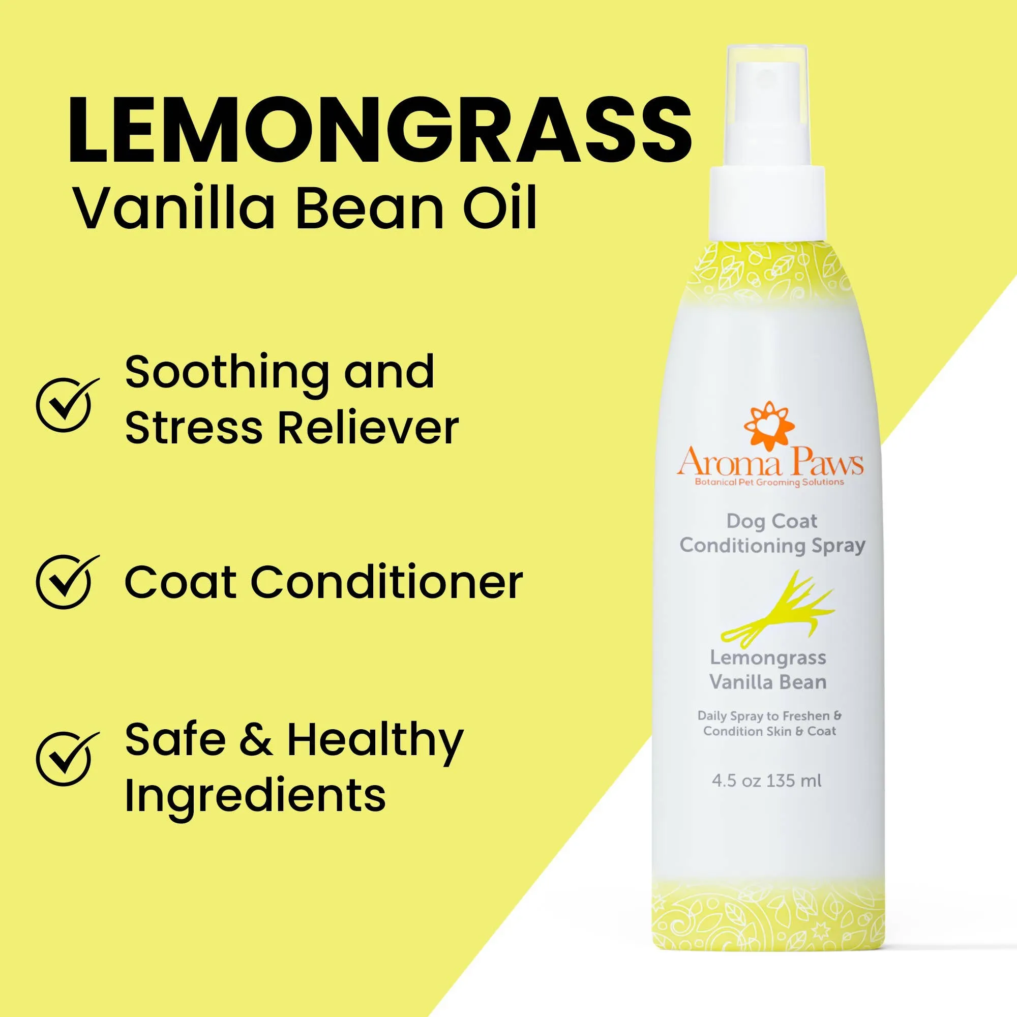 Aroma Paws - 4.5 Oz Repellent and Dog Coat Spray Collection