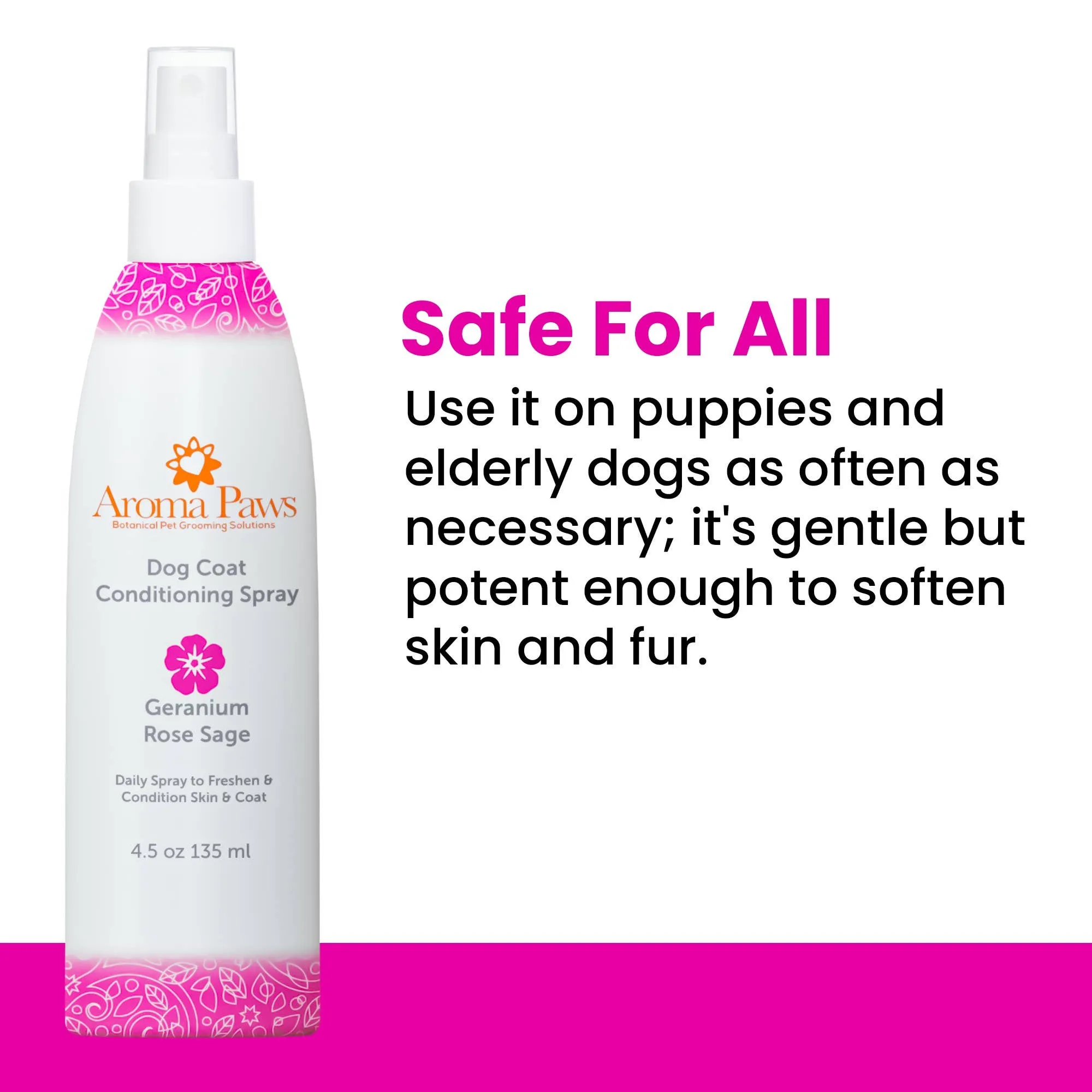 Aroma Paws - 4.5 Oz Repellent and Dog Coat Spray Collection