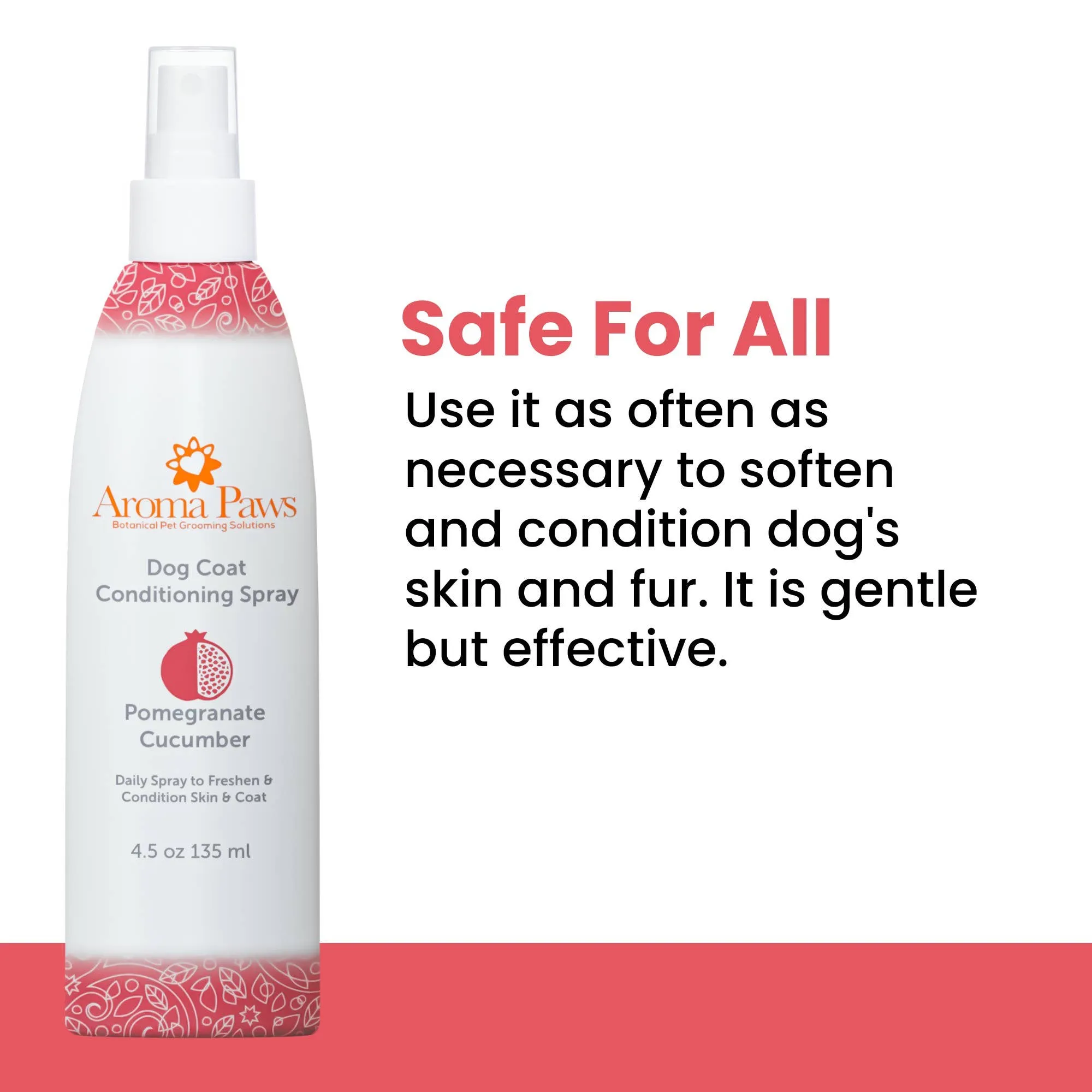 Aroma Paws - 4.5 Oz Repellent and Dog Coat Spray Collection
