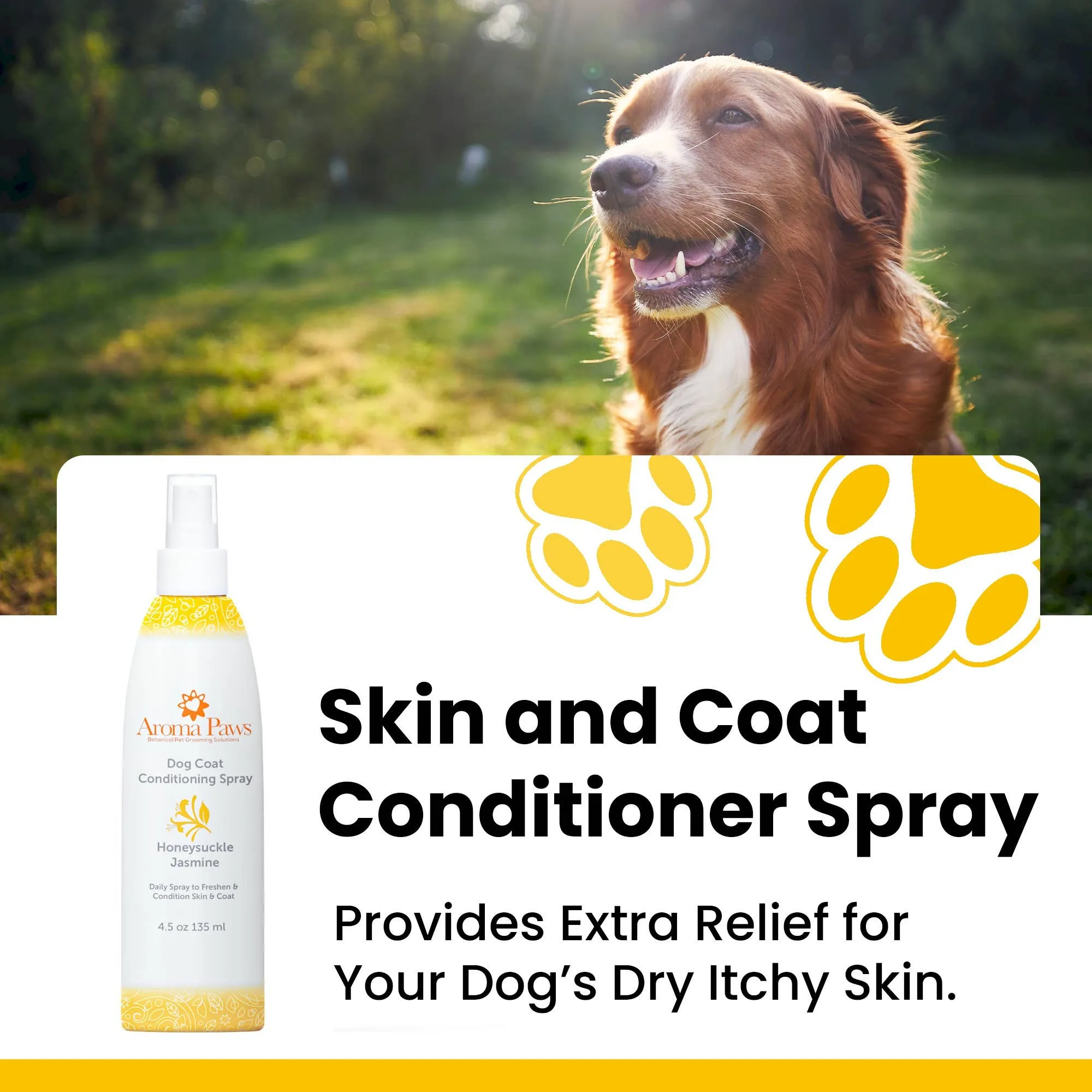 Aroma Paws - 4.5 Oz Repellent and Dog Coat Spray Collection